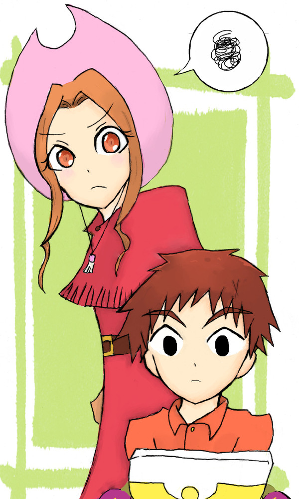 知識男と純真女