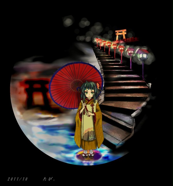 和風少女の異空間