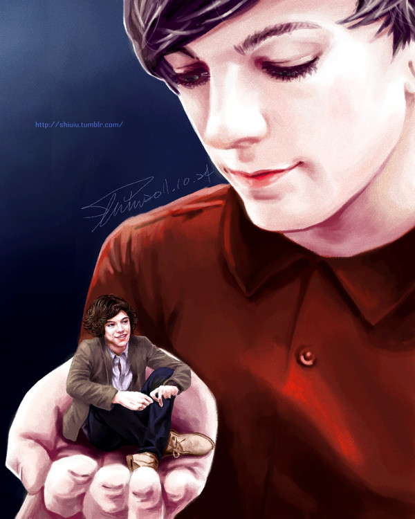 Louis and mini Harry