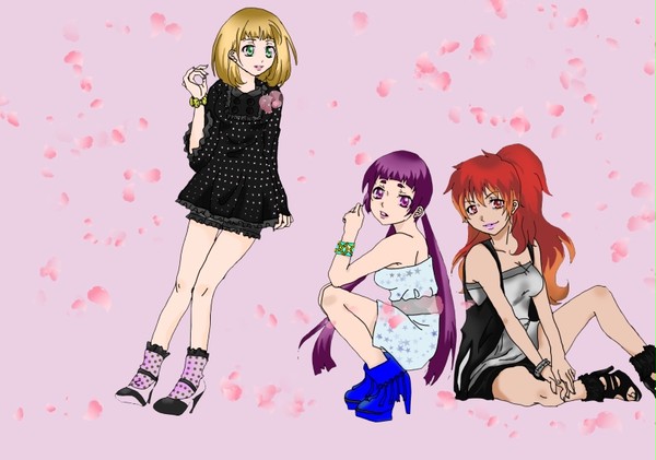 青エク女子