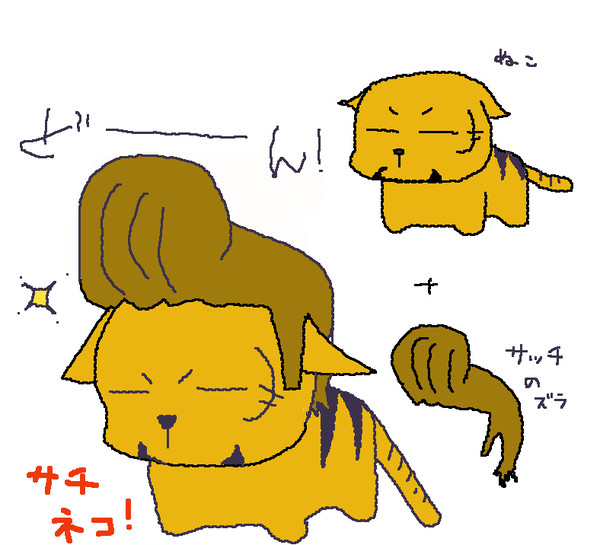 サチネコ(サッチ＋ネコ）マウス画