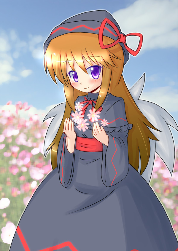 ブラックと秋桜