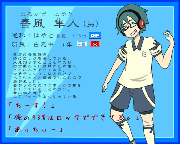 【絵師ズマ】隼人【はくれん】
