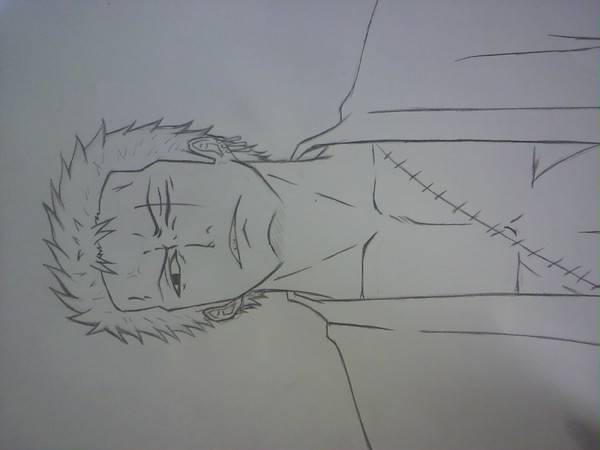 友達が描きました
