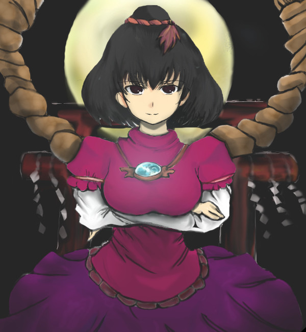 月がとってもきれい