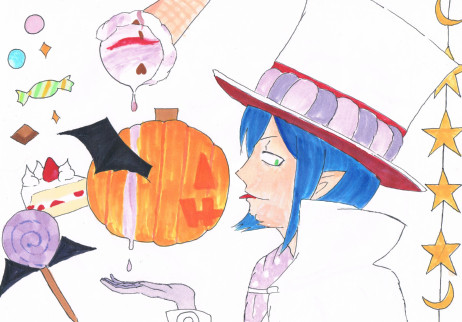 ハロウィンのつもり・・・