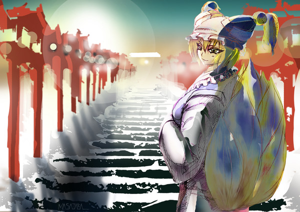 幻想郷の夜明け