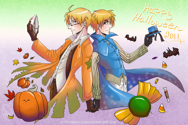 Happy Halloween - USUK - APH