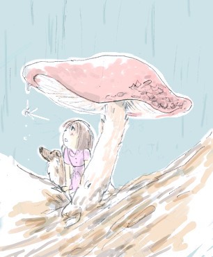 雨宿り