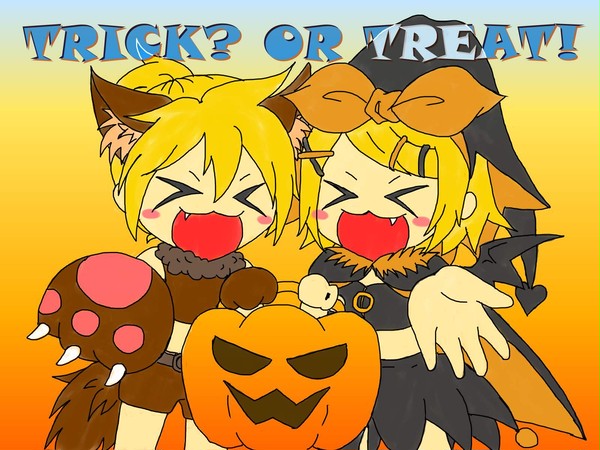 リンとレンのハロウィン！！