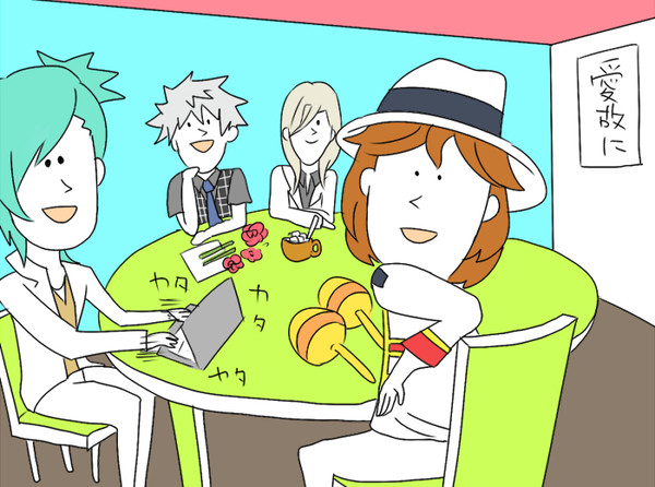 ＼きみたちがあたらしい後輩ちゃんかい？／