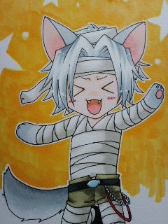ハロウィンなネコ男ゴクデラ