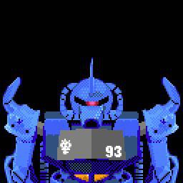 16色ドット絵でグフのつもり