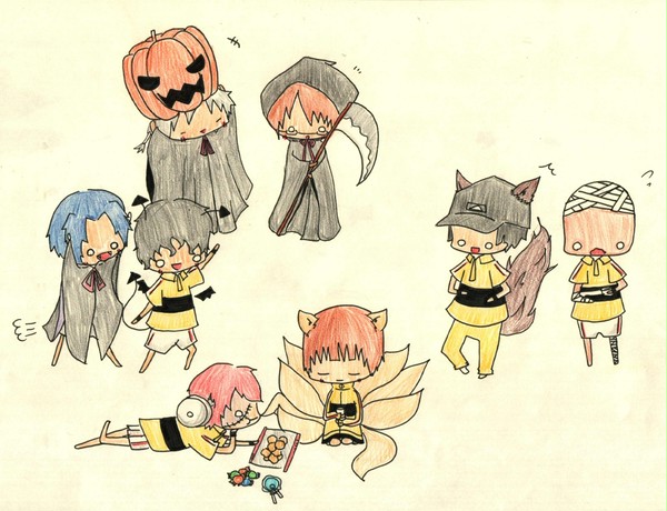 「ハロウィン大会だよ!!」