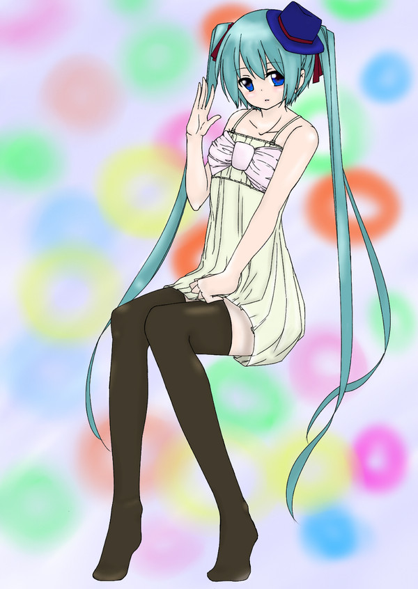 初音ミク塗ってみました！
