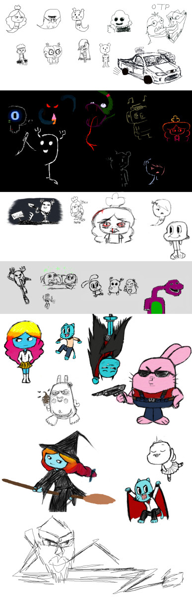Gumball - October Doodles