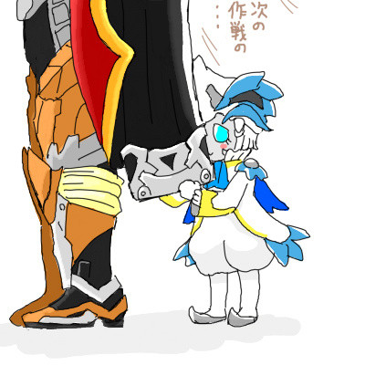 ダマラスさんの背中のあれと小さい殿下