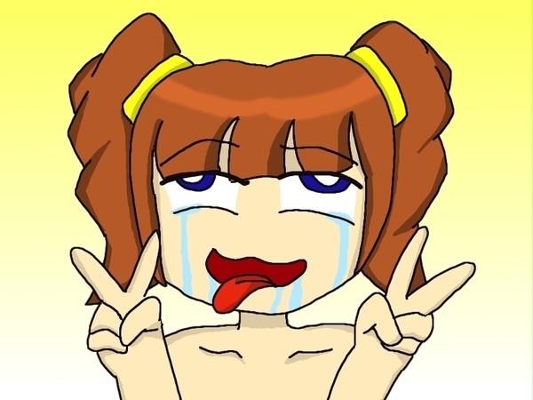 黄やよいの天気予報（１周年記念イラスト）