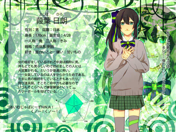 【SOF】葭葉日朗【草】