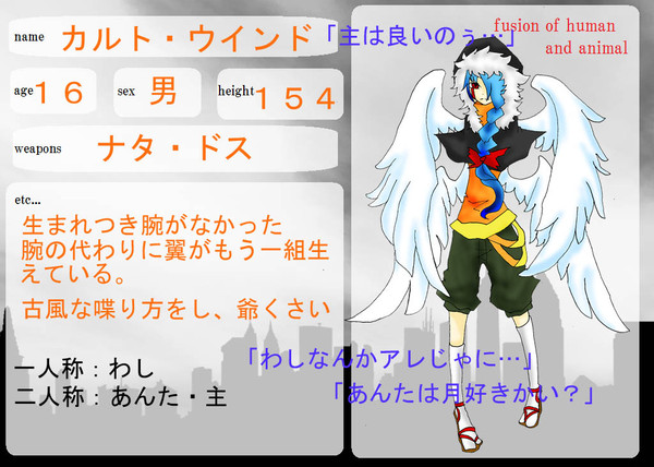 【逃争中】カルト・ウインド【登録】