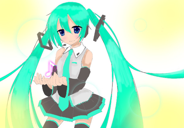 【塗らせていただいた】初音ミク♪