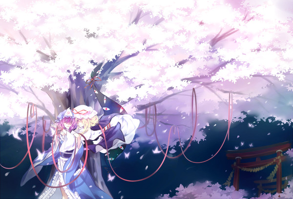 桜の下の囁き