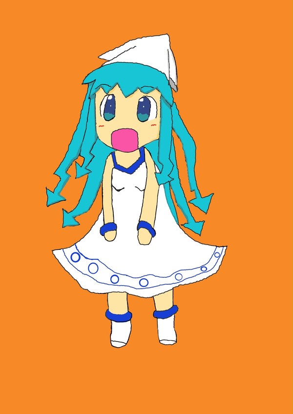やっつけイカ娘