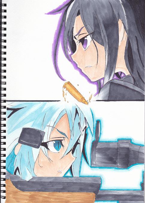 キリトvsシノン