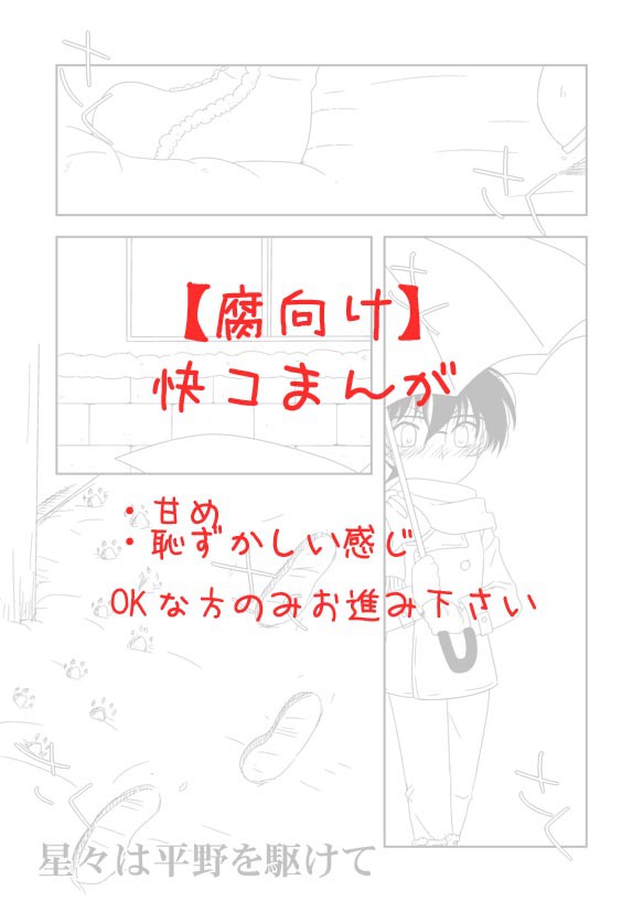 【腐】星々は平野を駆けて【快コ】