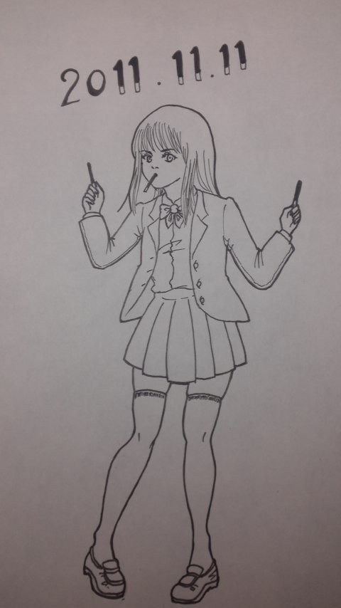滑り込みポッキー