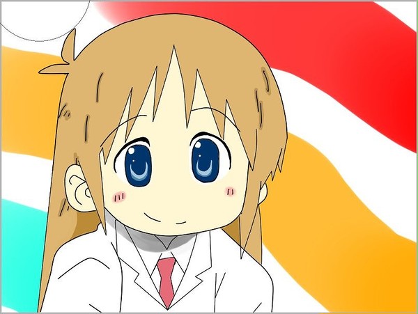 初色塗り。　博士