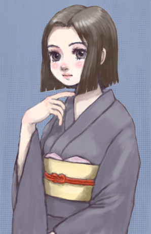 着物のお姉さん