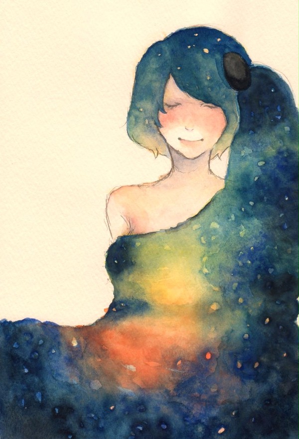 夜空のドレス