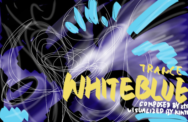 WHITE BLUE