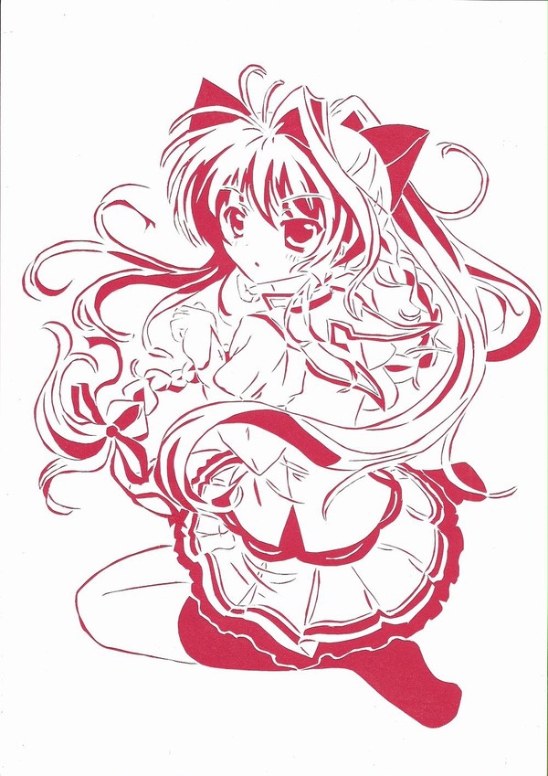 【切り絵】乾紗凪　