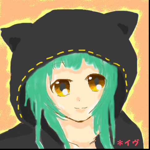 GUMI ～キャットフード～　　【マウスで描いてみた】