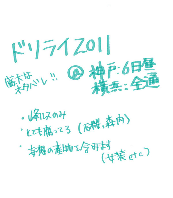 【腐】DL2011 峰D1.2仕様【ネタバレ】