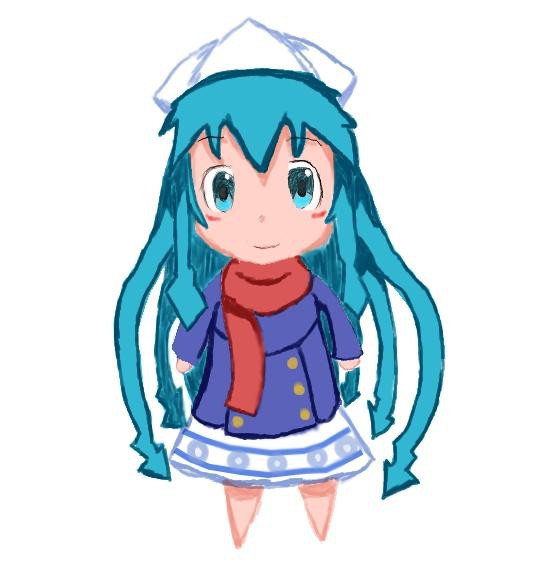 イカ娘冬服