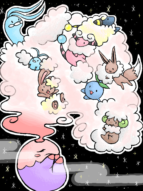 もこもこポケモンドリームワールド