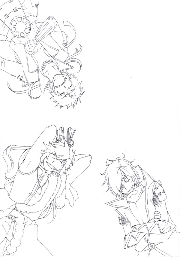 戦国BASARA　塗り絵