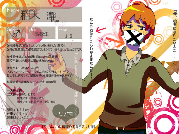 【リア捕】柏木 瀞【キャラシ】