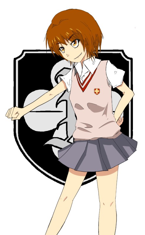 絹旗最愛が常盤台の制服を着てみた