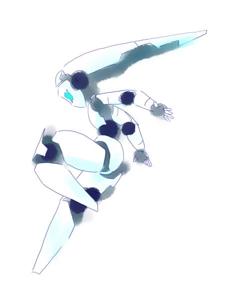 チャーミングドロッセル（模写）