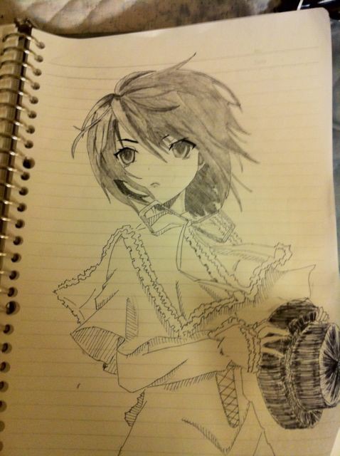 模写（色塗り）