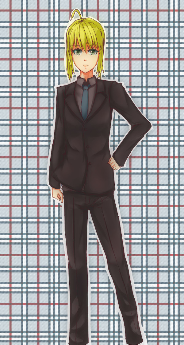 黒服セイバー