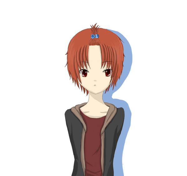 赤髪の男の子！