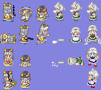 【ツクール200X用】ブロン子さんとメイド達【特殊動作】