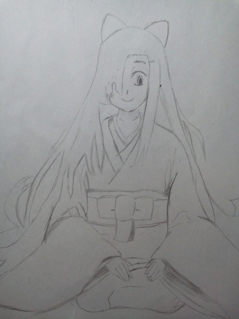 模写４（春日野椿）