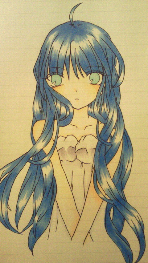 青き少女