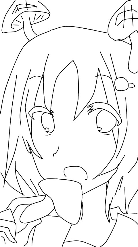 線画**